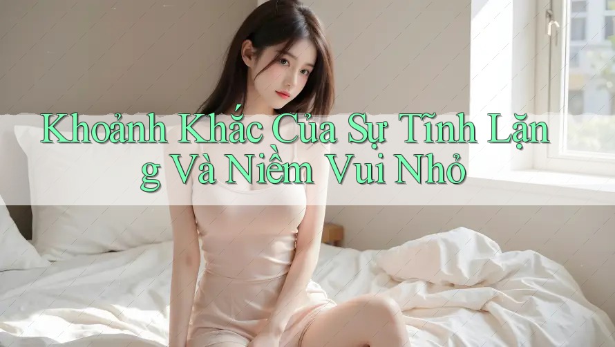Khoảnh Khắc Của Sự Tĩnh Lặng Và Niềm Vui Nhỏ Khoảnh Khắc Của Sự Tĩnh Lặng Và Niềm Vui Nhỏ