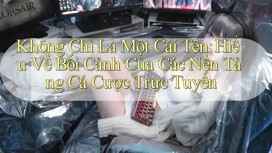 Không Chỉ Là Một Cái Tên: Hiểu Về Bối Cảnh Của Các Nền Tảng Cá Cược Trực Tuyến