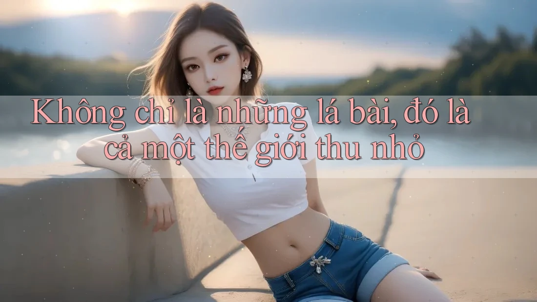 Không chỉ là những lá bài, đó là cả một thế giới thu nhỏ Không chỉ là những lá bài, đó là cả một thế giới thu nhỏ