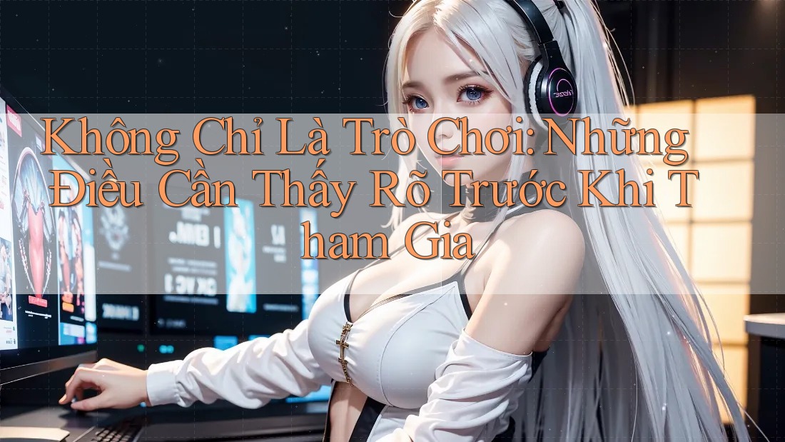 Không Chỉ Là Trò Chơi: Những Điều Cần Thấy Rõ Trước Khi Tham Gia