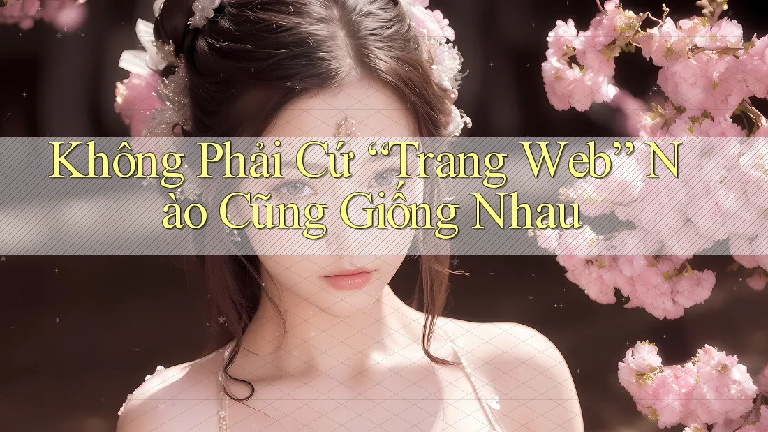 Không Phải Cứ “Trang Web” Nào Cũng Giống Nhau