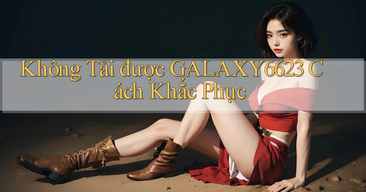 không tải được galaxy6623 cách khắc phục