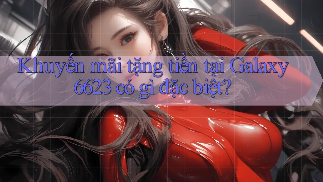Khuyến mãi tặng tiền tại Galaxy6623 có gì đặc biệt?