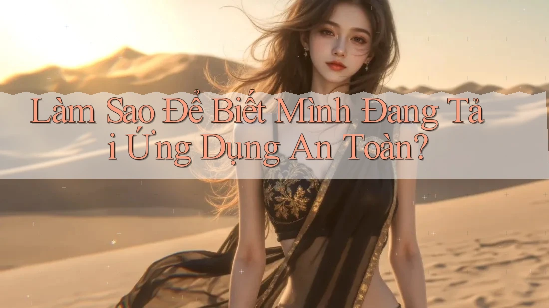 Làm Sao Để Biết Mình Đang Tải Ứng Dụng An Toàn?