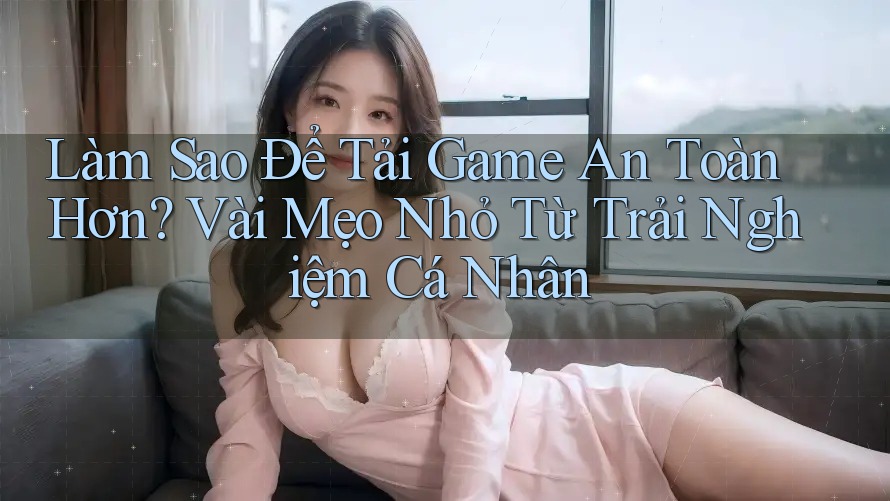 Làm Sao Để Tải Game An Toàn Hơn? Vài Mẹo Nhỏ Từ Trải Nghiệm Cá Nhân