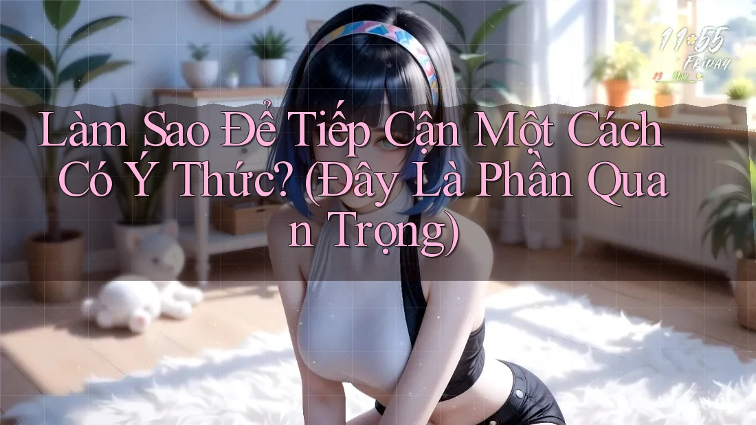 Làm Sao Để Tiếp Cận Một Cách Có Ý Thức? (Đây Là Phần Quan Trọng)