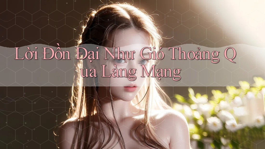 Lời Đồn Đại Như Gió Thoảng Qua Làng Mạng Lời Đồn Đại Như Gió Thoảng Qua Làng Mạng