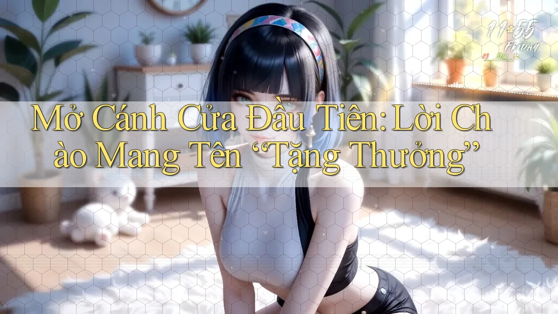 Mở Cánh Cửa Đầu Tiên: Lời Chào Mang Tên “Tặng Thưởng”