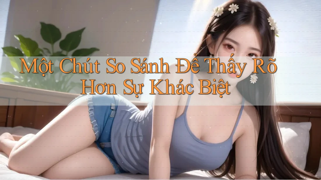 Một Chút So Sánh Để Thấy Rõ Hơn Sự Khác Biệt
