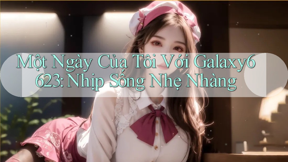 Một Ngày Của Tôi Với Galaxy6623: Nhịp Sống Nhẹ Nhàng
