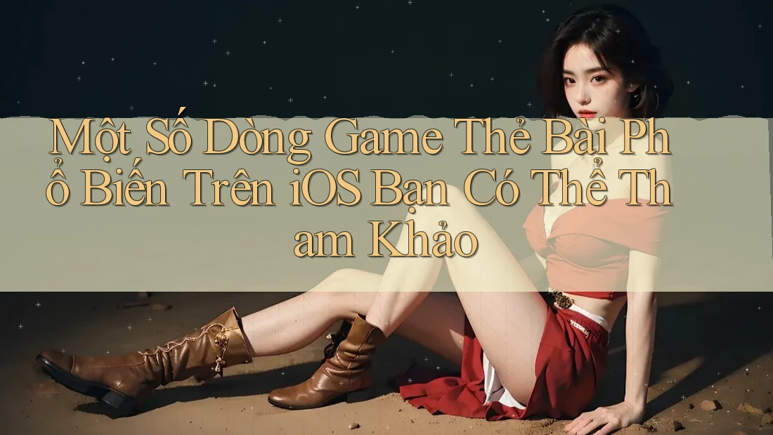 Một Số Dòng Game Thẻ Bài Phổ Biến Trên iOS Bạn Có Thể Tham Khảo