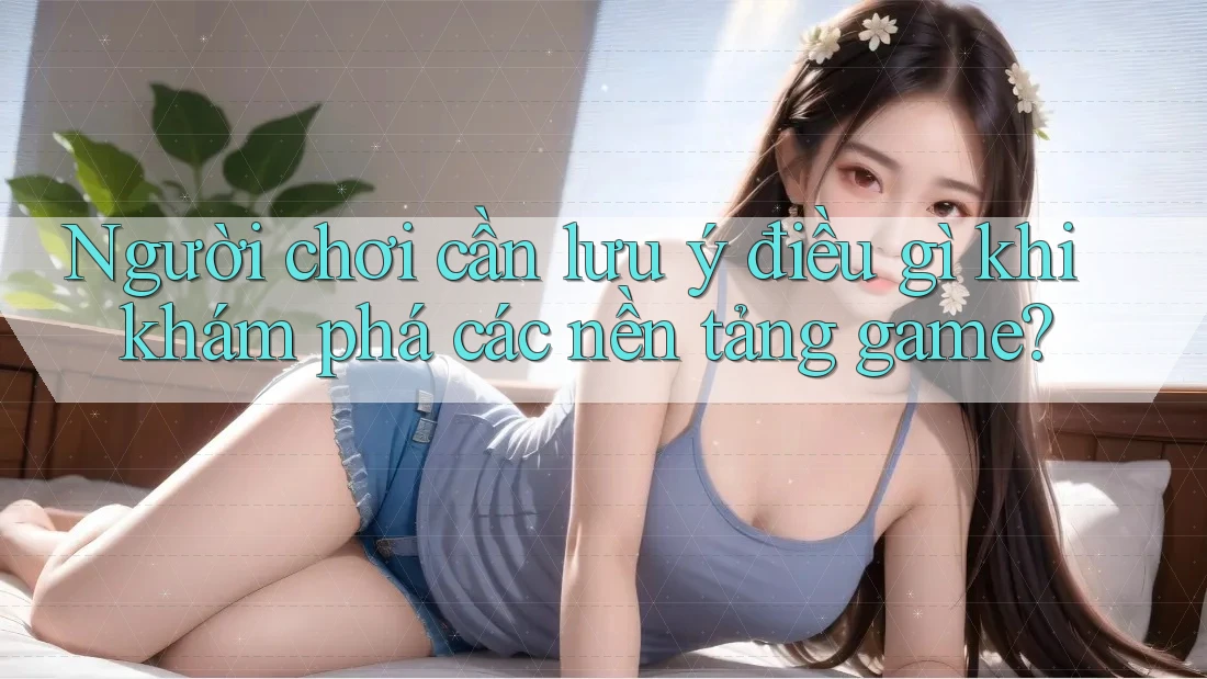 Người chơi cần lưu ý điều gì khi khám phá các nền tảng game?
