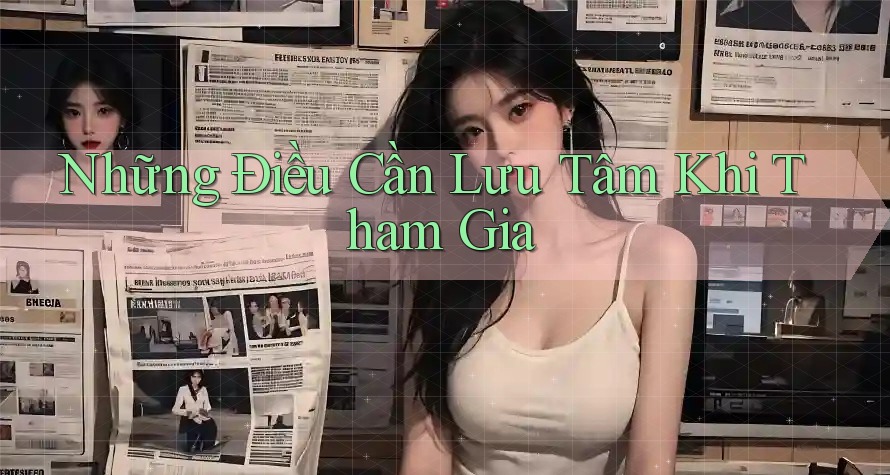 Những điều cần lưu tâm khi tham gia