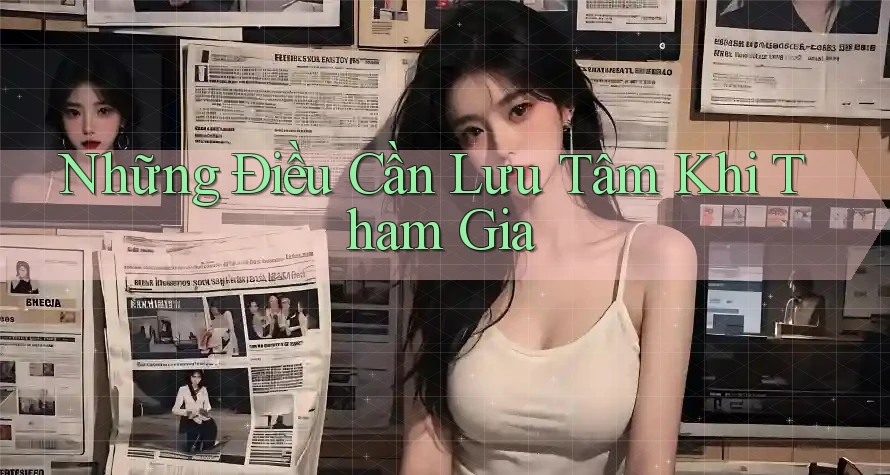 Những điều cần lưu tâm khi tham gia