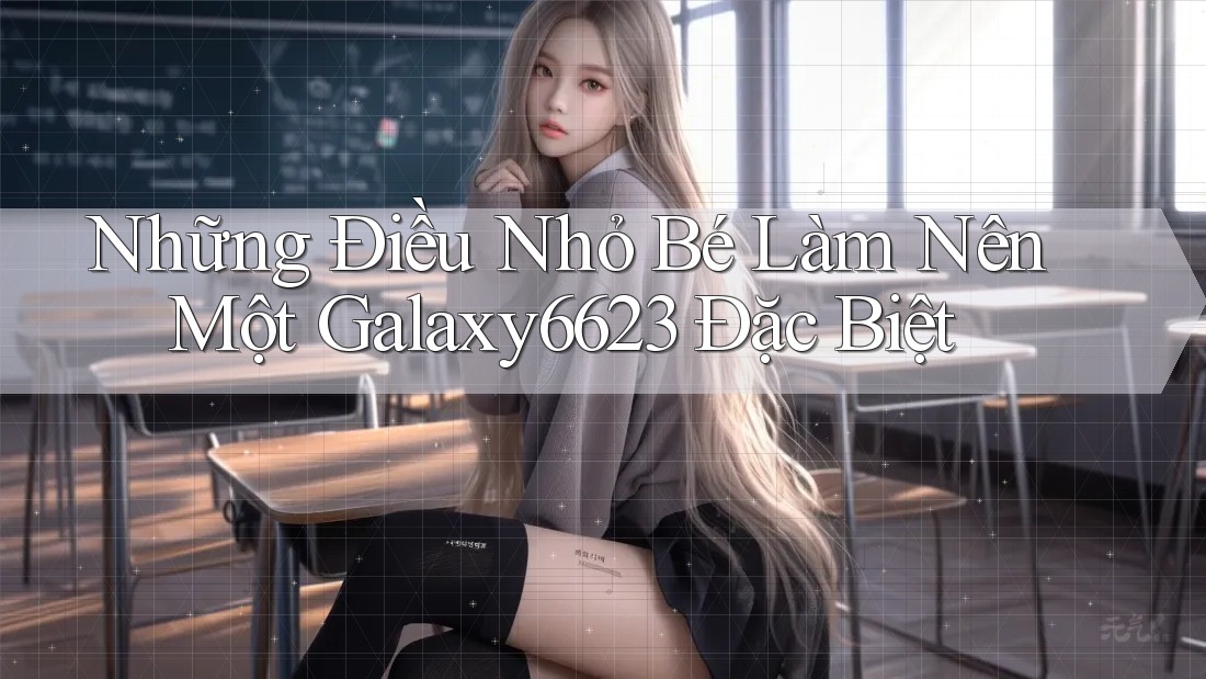 Những Điều Nhỏ Bé Làm Nên Một Galaxy6623 Đặc Biệt Những Điều Nhỏ Bé Làm Nên Một Galaxy6623 Đặc Biệt