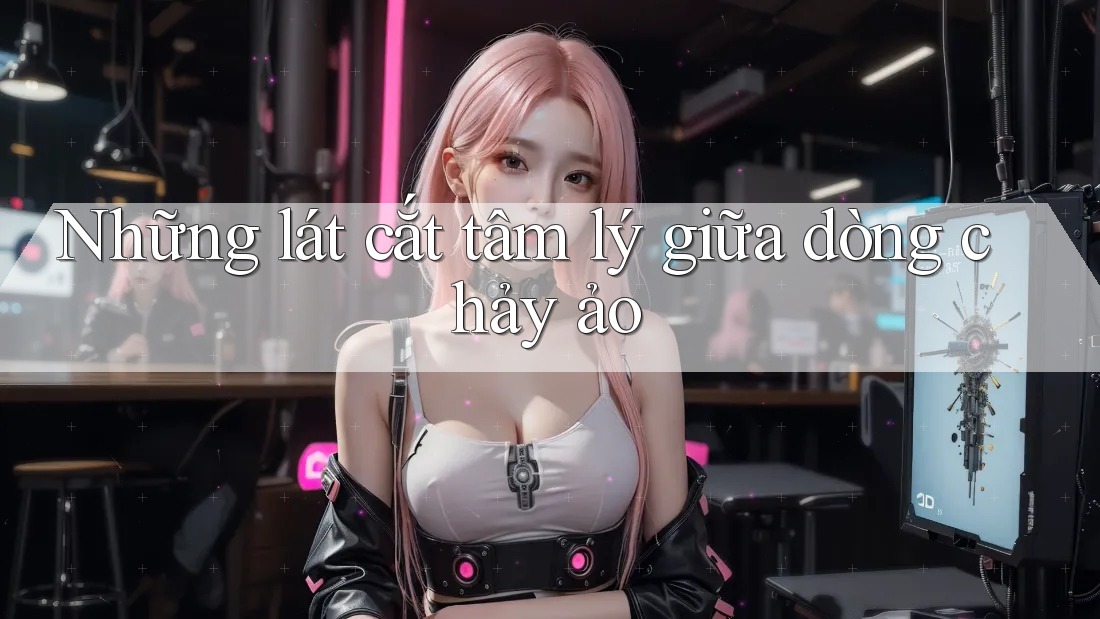 Những lát cắt tâm lý giữa dòng chảy ảo