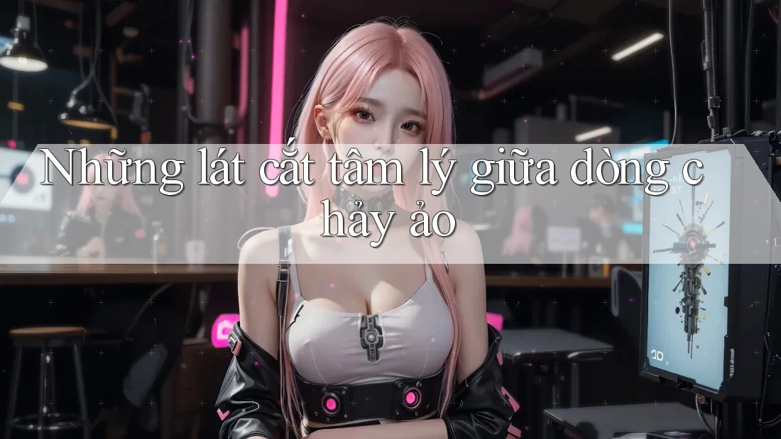 Những lát cắt tâm lý giữa dòng chảy ảo Những lát cắt tâm lý giữa dòng chảy ảo