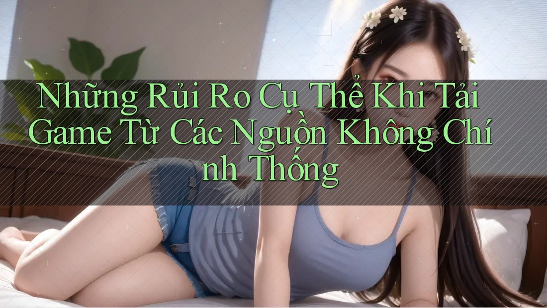 Những Rủi Ro Cụ Thể Khi Tải Game Từ Các Nguồn Không Chính Thống Những Rủi Ro Cụ Thể Khi Tải Game Từ Các Nguồn Không Chính Thống