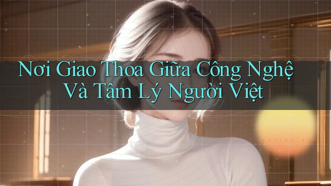 Nơi Giao Thoa Giữa Công Nghệ Và Tâm Lý Người Việt Nơi Giao Thoa Giữa Công Nghệ Và Tâm Lý Người Việt