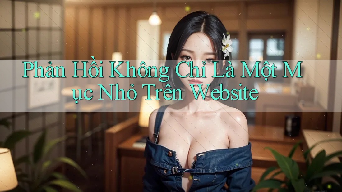 Phản Hồi Không Chỉ Là Một Mục Nhỏ Trên Website
