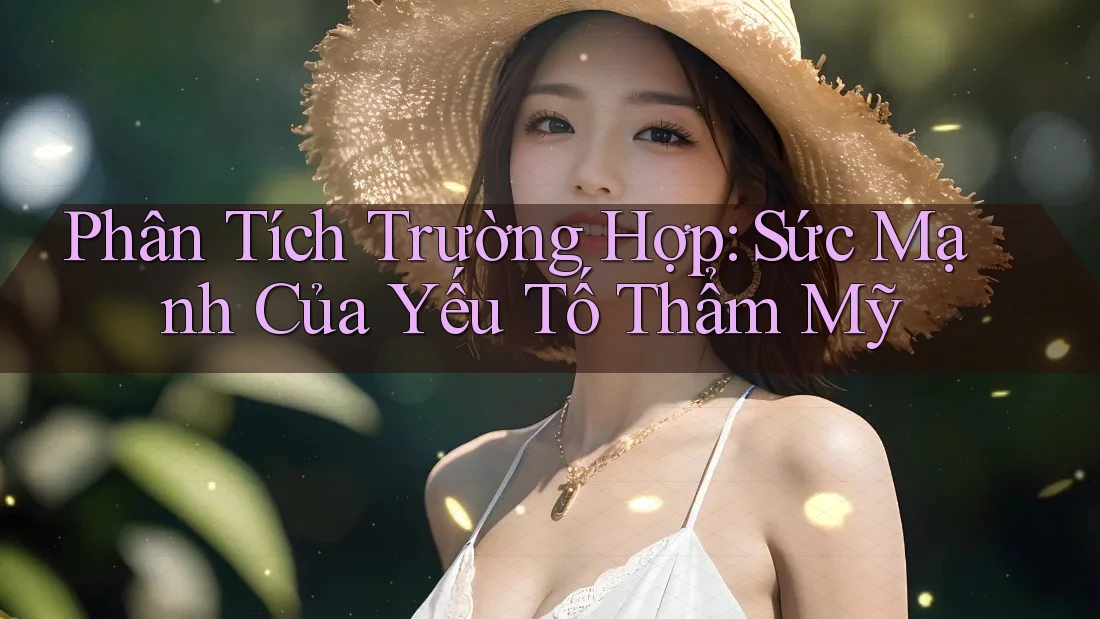 Phân Tích Trường Hợp: Sức Mạnh Của Yếu Tố Thẩm Mỹ