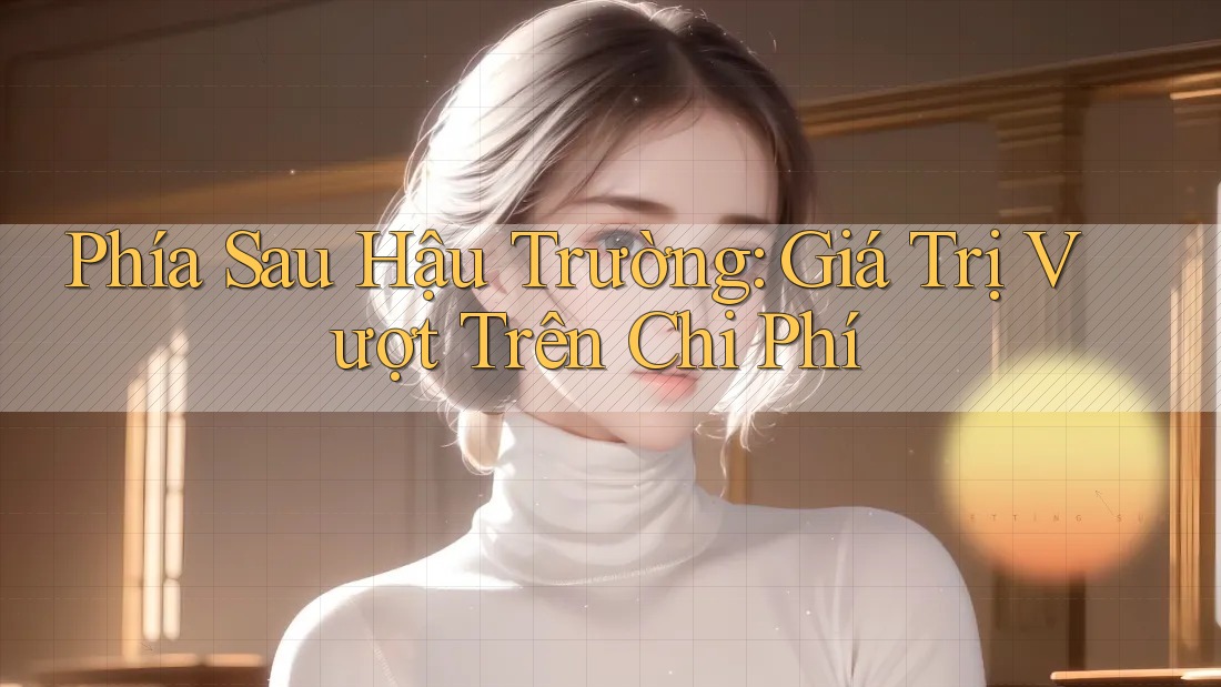 Phía Sau Hậu Trường: Giá Trị Vượt Trên Chi Phí