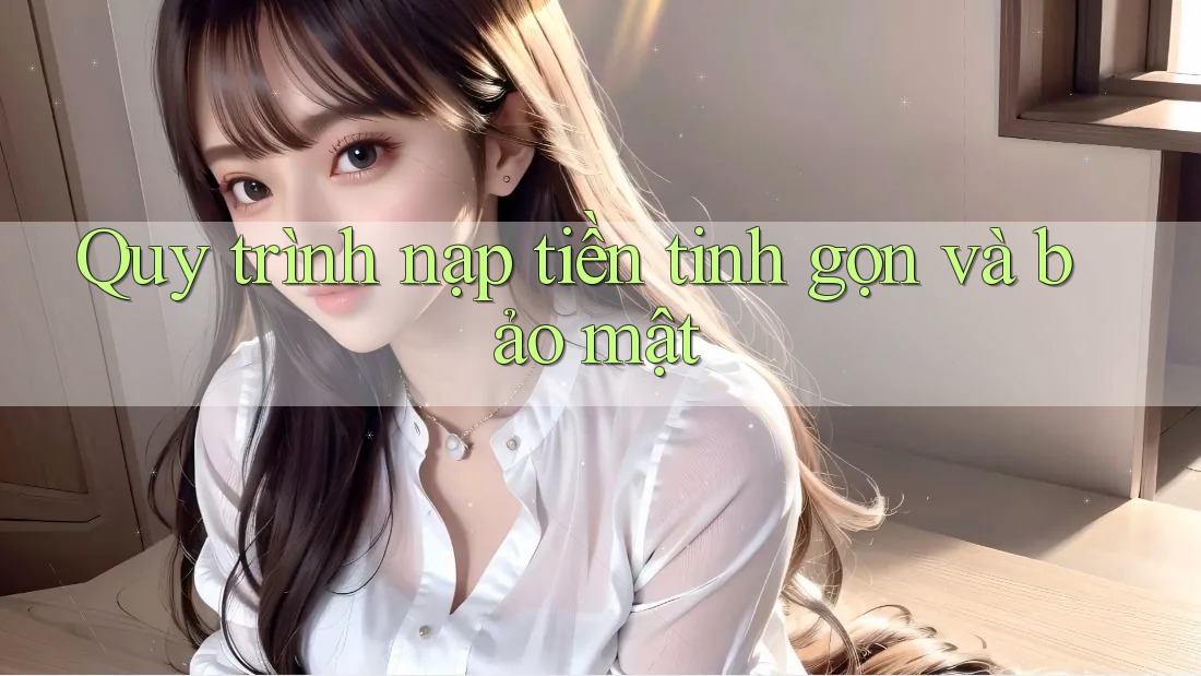Quy trình nạp tiền tinh gọn và bảo mật