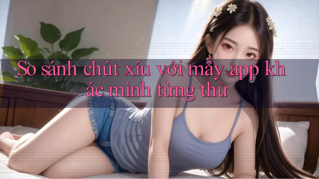 So sánh chút xíu với mấy app khác mình từng thử