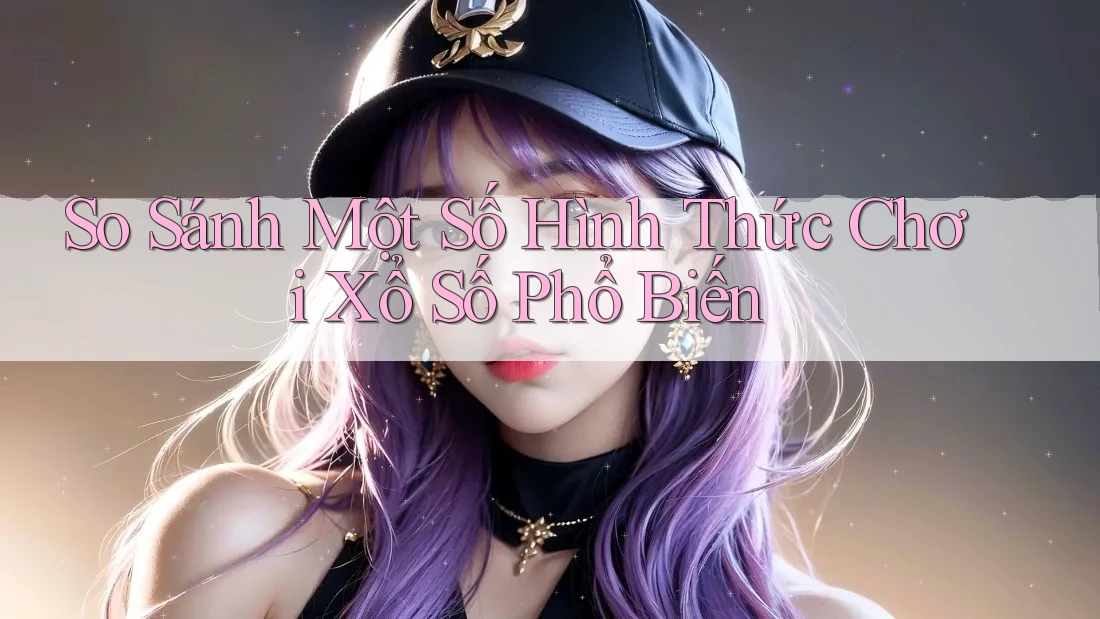 So Sánh Một Số Hình Thức Chơi Xổ Số Phổ Biến