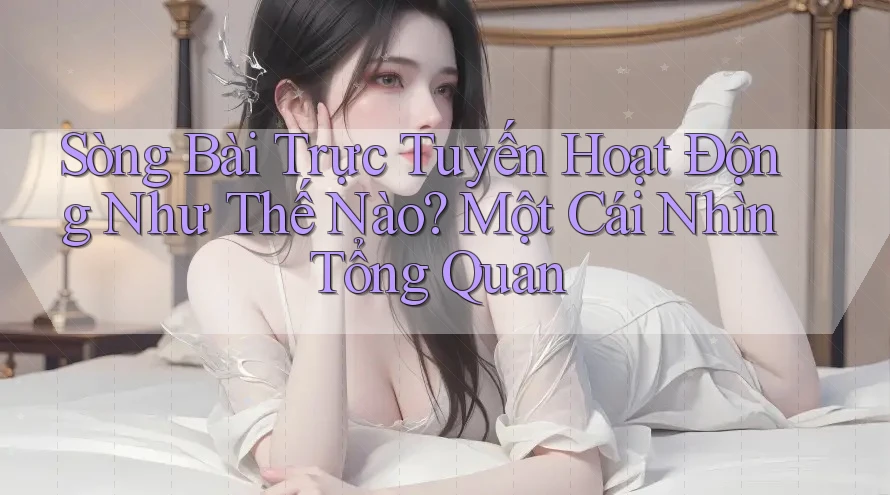 Sòng Bài Trực Tuyến Hoạt Động Như Thế Nào? Một Cái Nhìn Tổng Quan