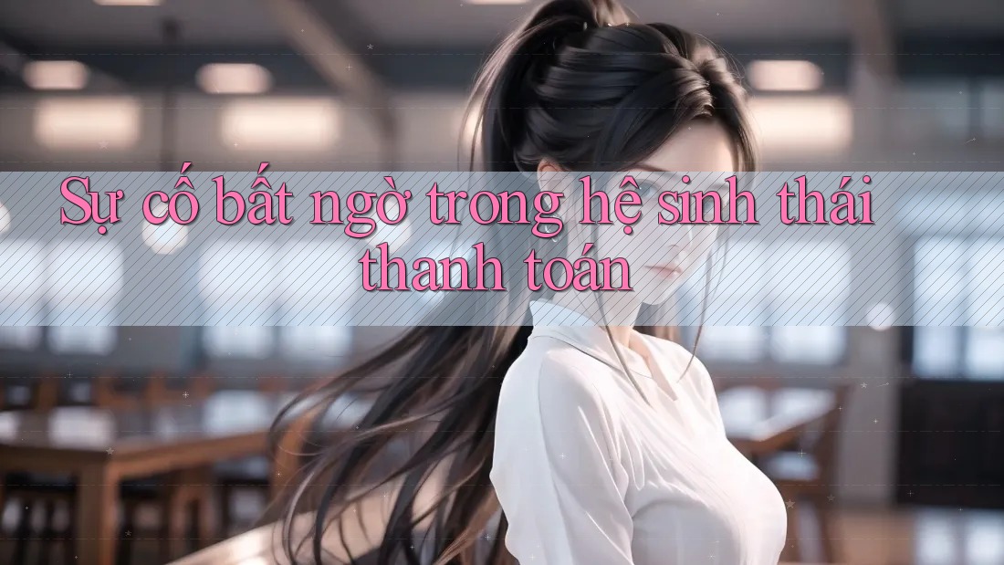 Sự cố bất ngờ trong hệ sinh thái thanh toán Sự cố bất ngờ trong hệ sinh thái thanh toán