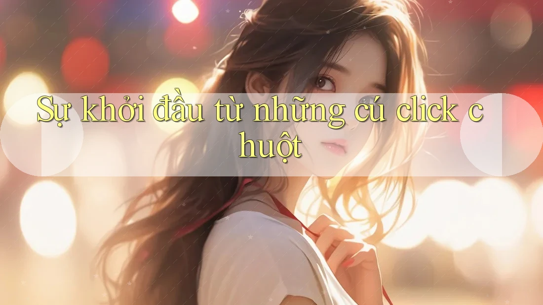 Sự khởi đầu từ những cú click chuột