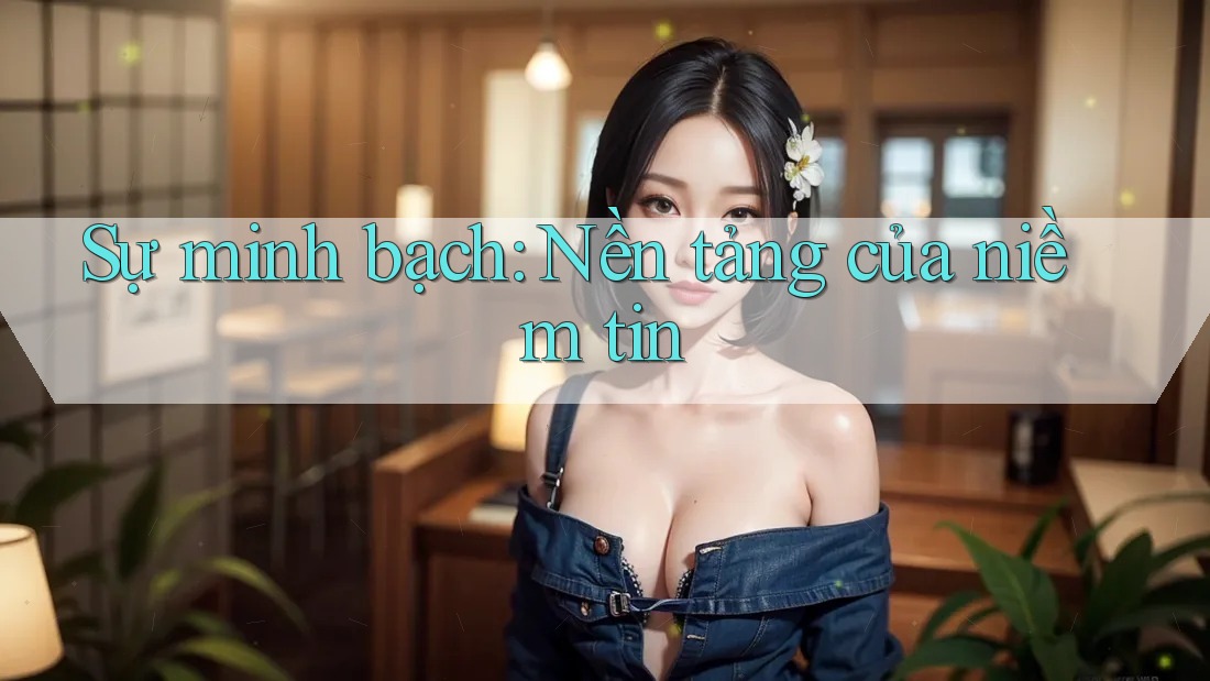 Sự minh bạch: Nền tảng của niềm tin