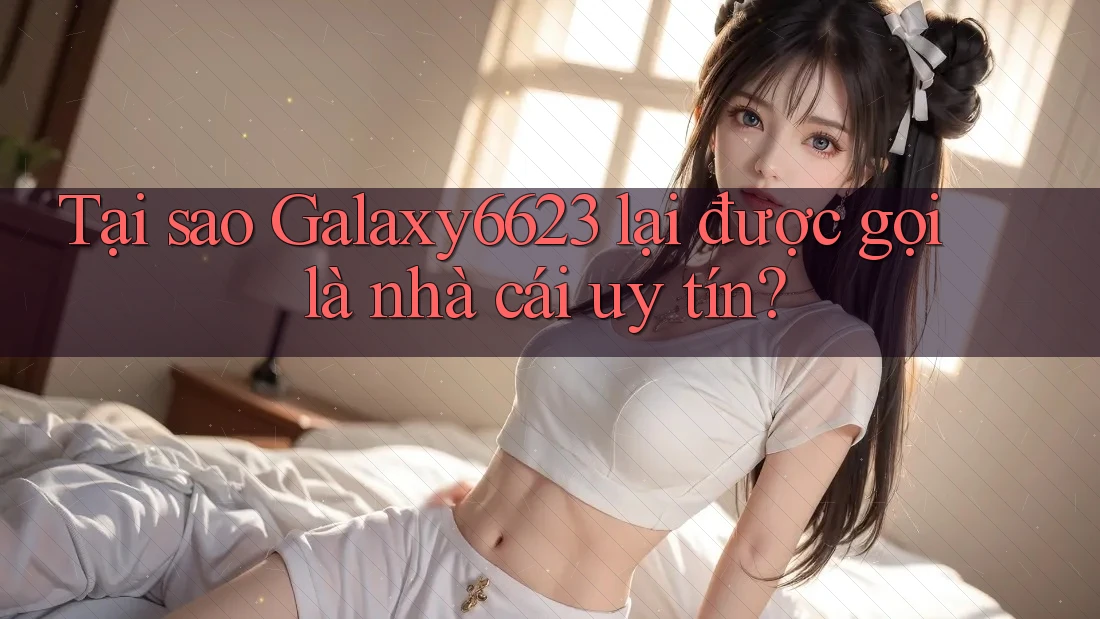 Tại sao Galaxy6623 lại được gọi là nhà cái uy tín?