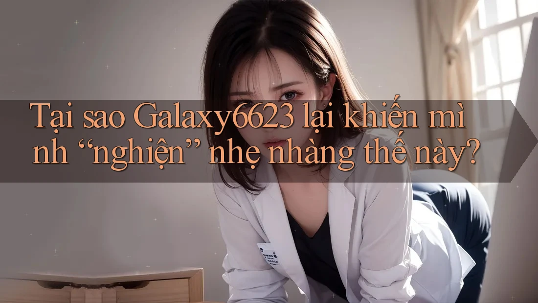 Tại sao Galaxy6623 lại khiến mình “nghiện” nhẹ nhàng thế này?