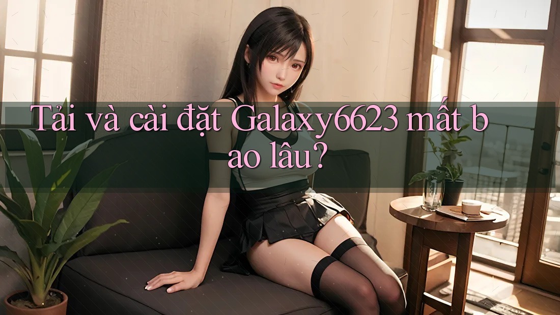 Tải và cài đặt Galaxy6623 mất bao lâu?