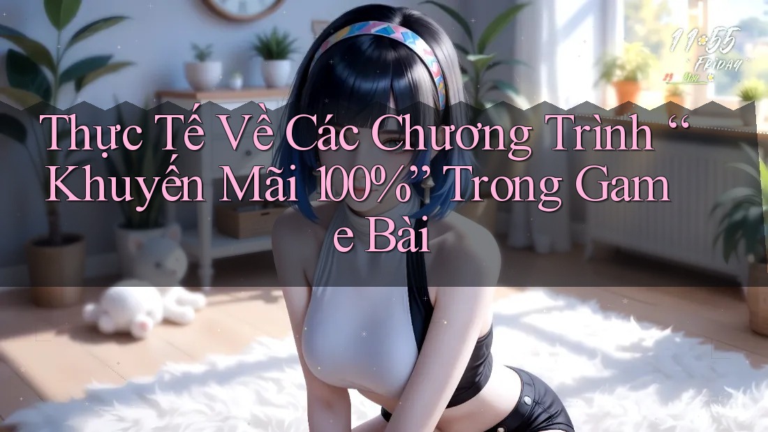 Thực Tế Về Các Chương Trình “Khuyến Mãi 100%” Trong Game Bài
