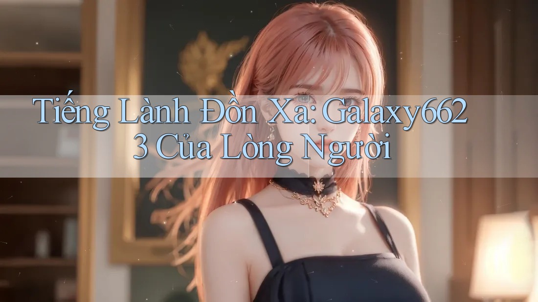 Tiếng Lành Đồn Xa: Galaxy6623 Của Lòng Người