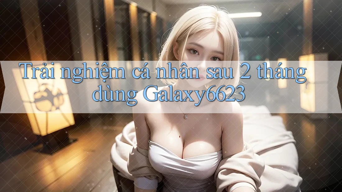 Trải nghiệm cá nhân sau 2 tháng dùng Galaxy6623