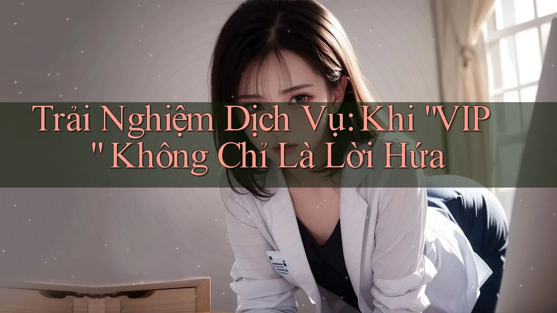 Trải Nghiệm Dịch Vụ: Khi “VIP” Không Chỉ Là Lời Hứa