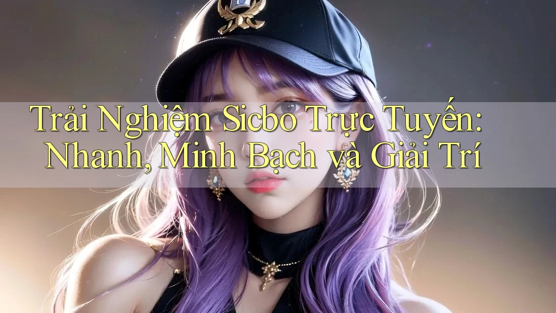 Trải Nghiệm Sicbo Trực Tuyến: Nhanh, Minh Bạch và Giải Trí Trải Nghiệm Sicbo Trực Tuyến: Nhanh, Minh Bạch và Giải Trí