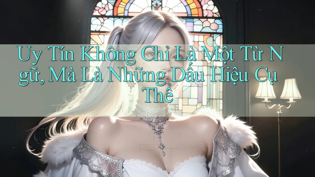 Uy Tín Không Chỉ Là Một Từ Ngữ, Mà Là Những Dấu Hiệu Cụ Thể Uy Tín Không Chỉ Là Một Từ Ngữ, Mà Là Những Dấu Hiệu Cụ Thể