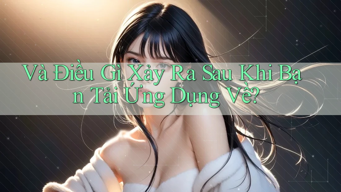 Và Điều Gì Xảy Ra Sau Khi Bạn Tải Ứng Dụng Về?