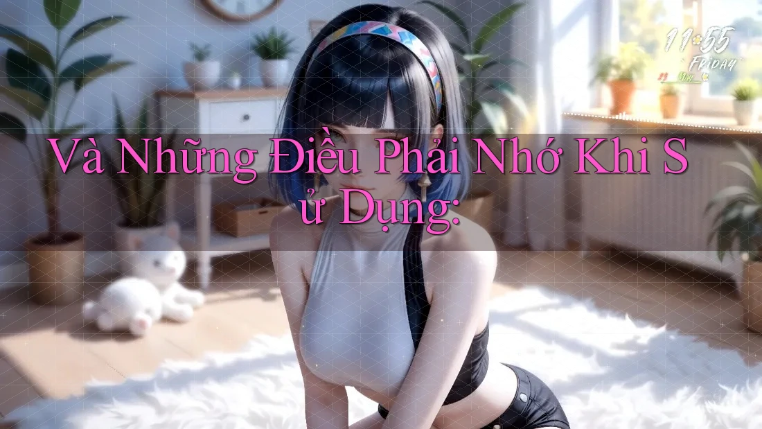 Và Những Điều Phải Nhớ Khi Sử Dụng:
