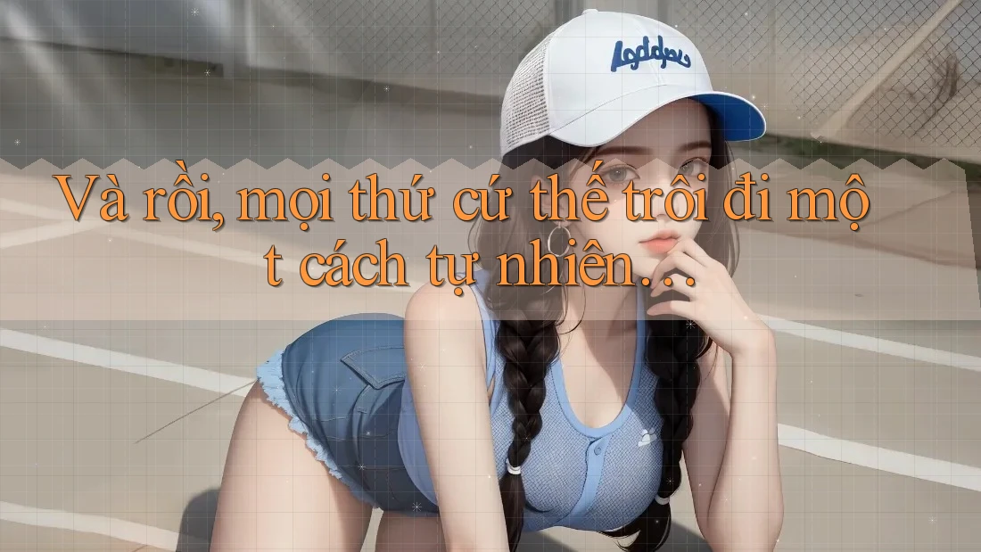 Và rồi, mọi thứ cứ thế trôi đi một cách tự nhiên…