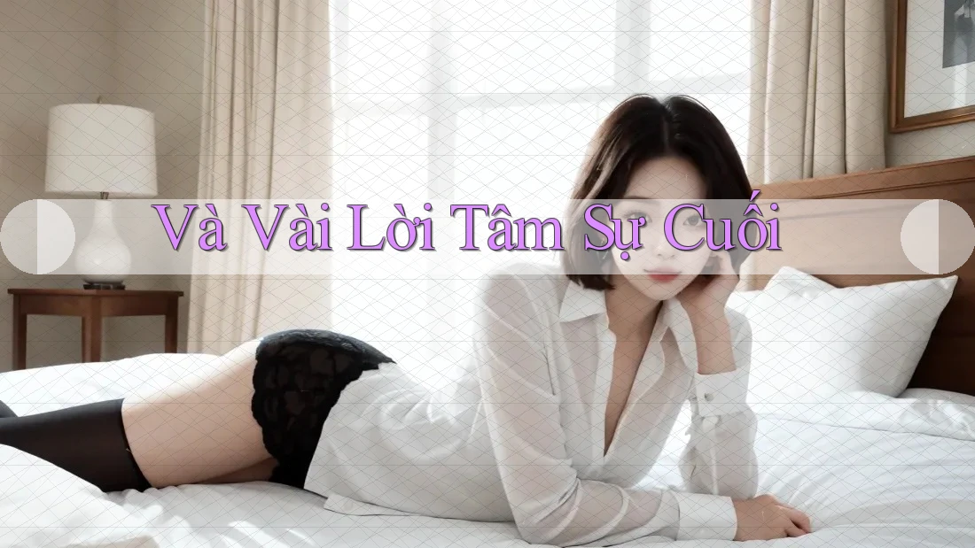 Và Vài Lời Tâm Sự Cuối. . . Và Vài Lời Tâm Sự Cuối. . .