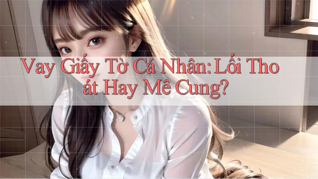 Vay Giấy Tờ Cá Nhân: Lối Thoát Hay Mê Cung?