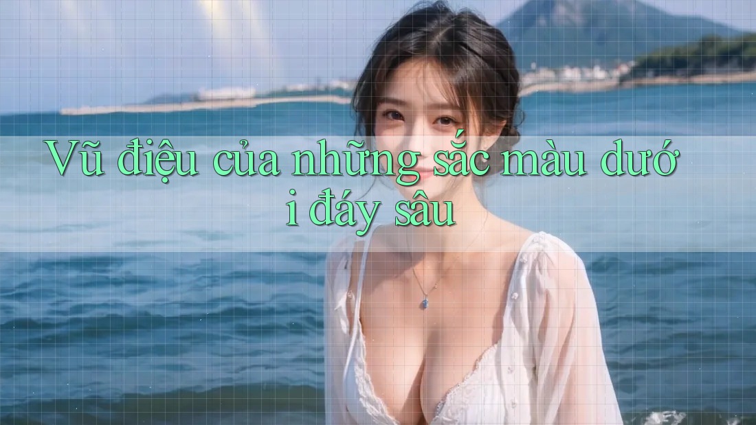 Vũ điệu của những sắc màu dưới đáy sâu