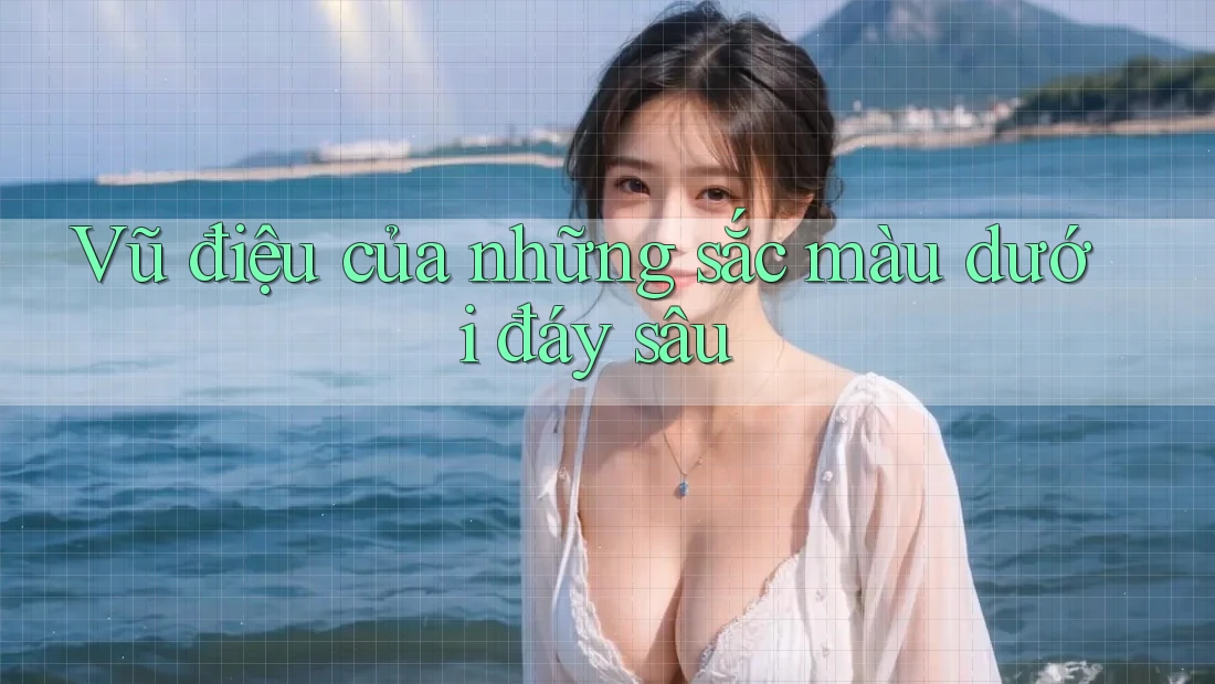 Vũ điệu của những sắc màu dưới đáy sâu