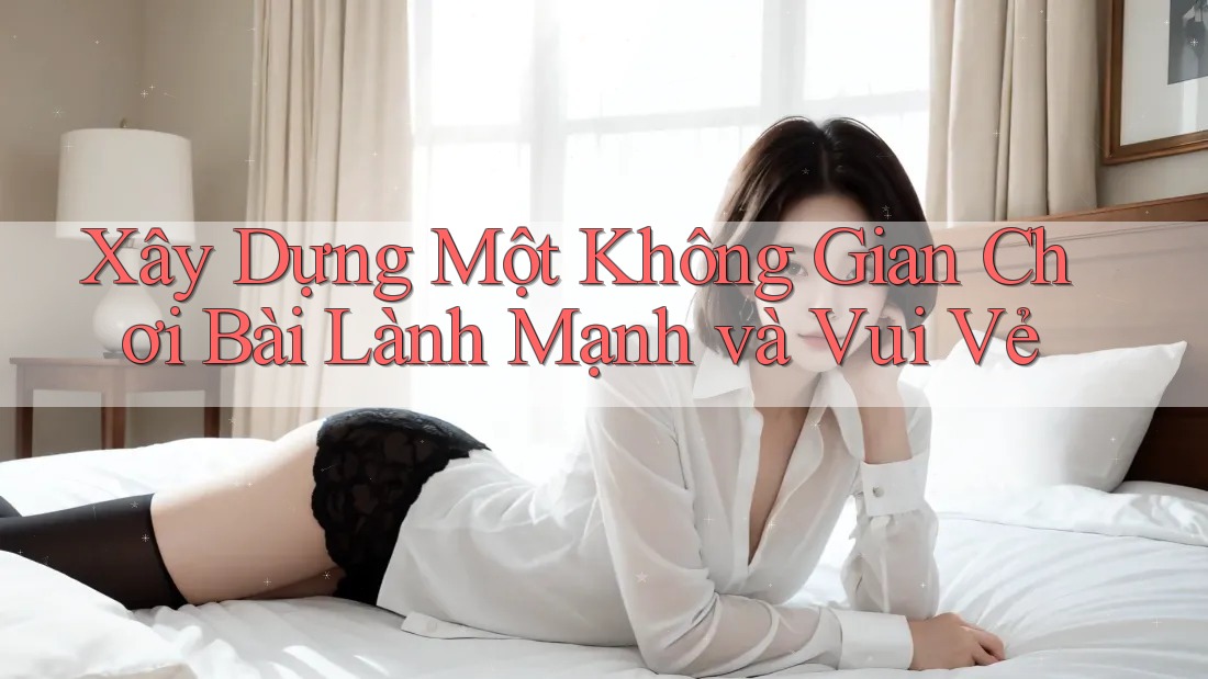 Xây Dựng Một Không Gian Chơi Bài Lành Mạnh và Vui Vẻ
